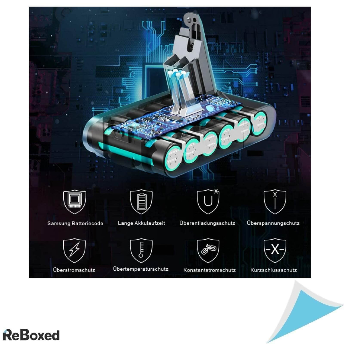 Yaber Baterie Acumulator OEM Dyson V6 3000mAh 21.6V Filtre Cadou