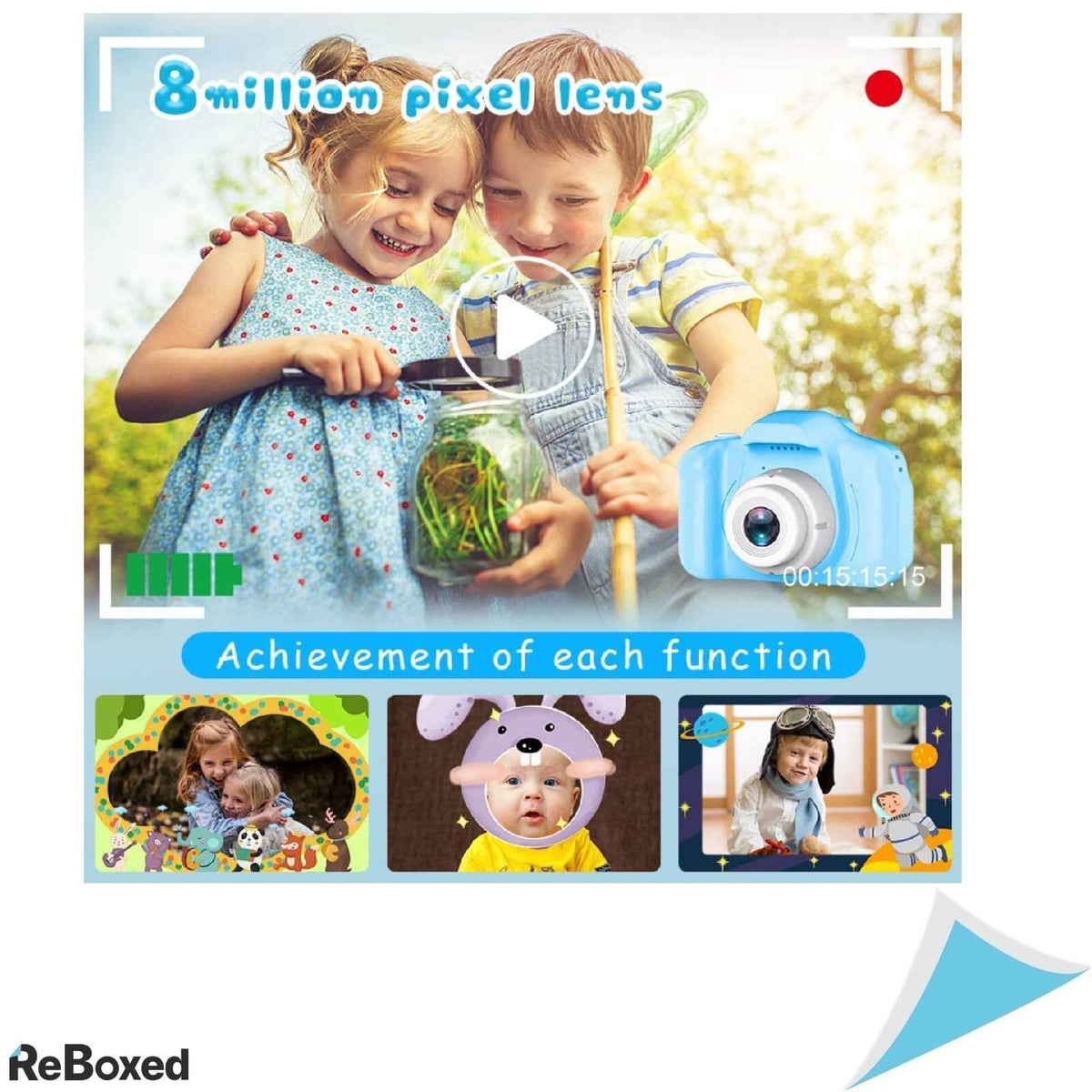 Aparat Foto Digital 1080p pentru Copii 4-6 ani Silicon