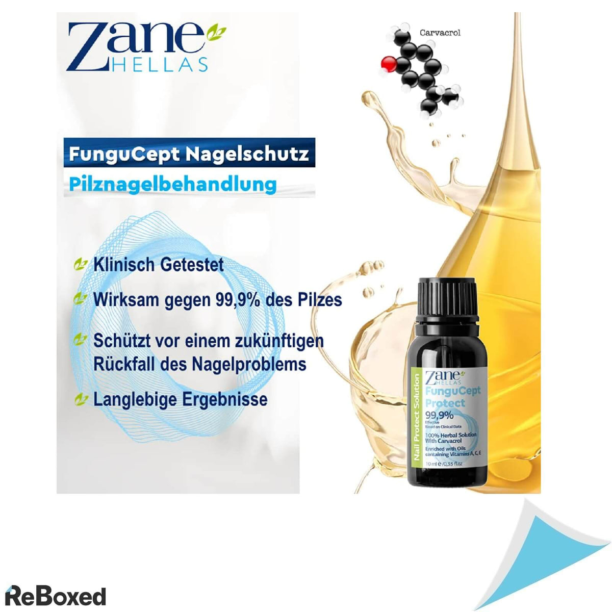 Zane Hellas 10ml FunguCept Protect Oregano Balsam Picioare