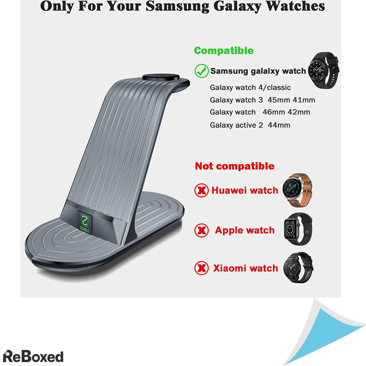 Zhike Statie de Incarcare Wireless 4in1 si Adaptor QC 3.0 220V