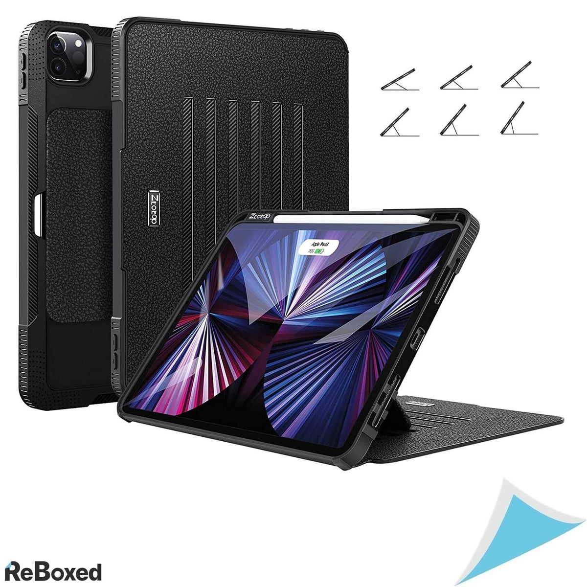 zToTop Husa Apple iPad Pro 11 inch cu Suport Magnetic 6 Unghiuri