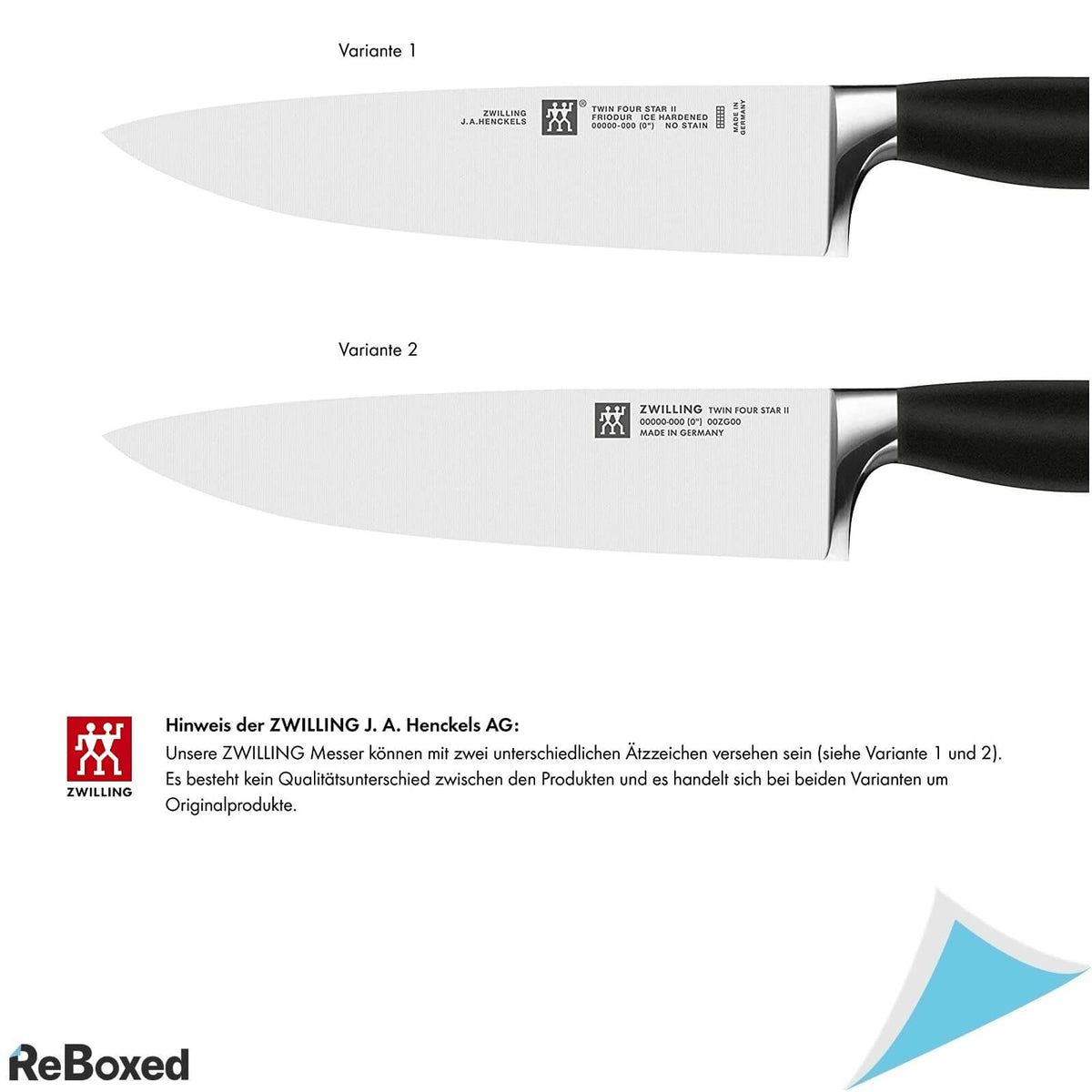Zwilling Twin Four Star Set 3 Cutite Pila Ascutit Foarfeca Bloc Bambus