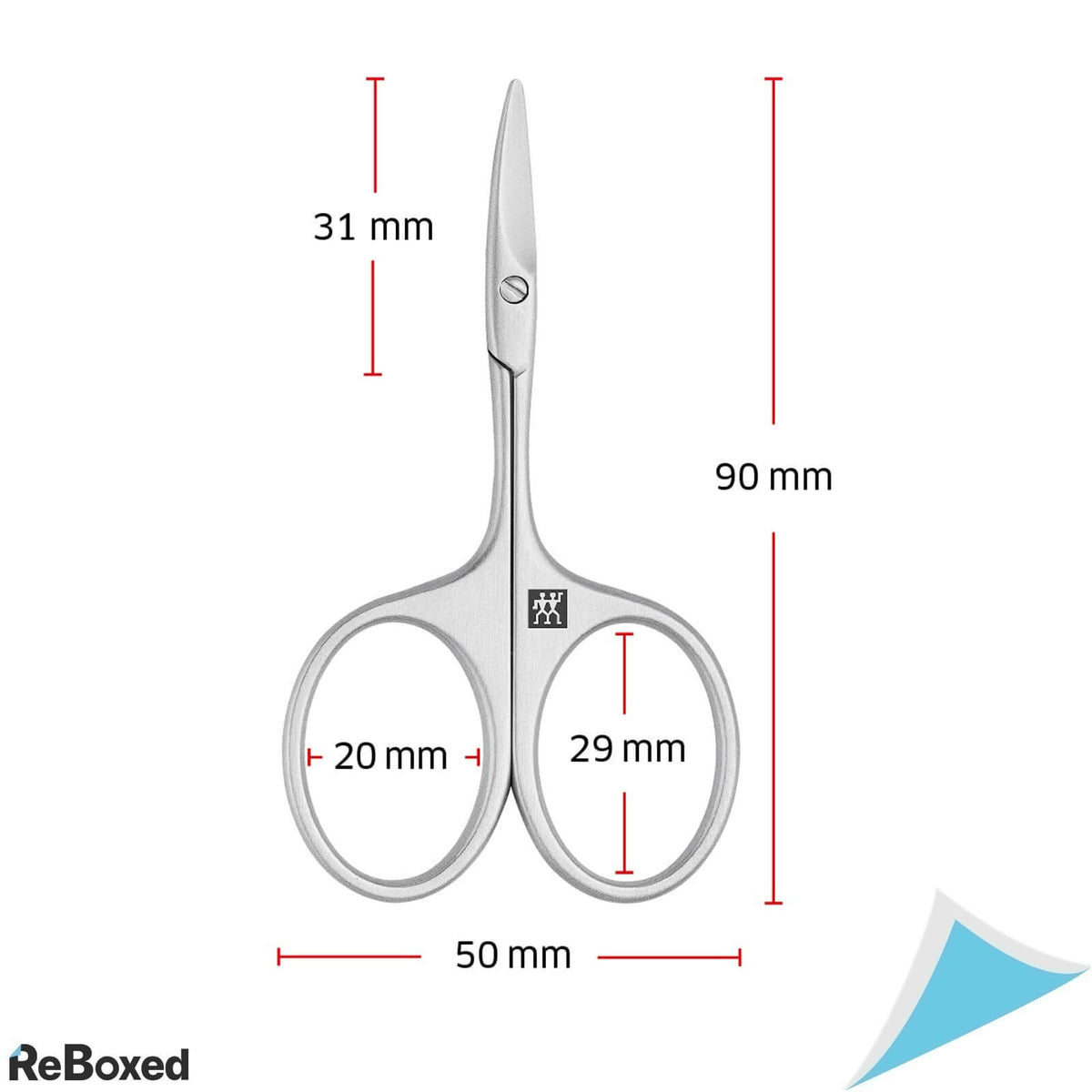 Zwilling Twinox Foarfeca de Unghii Copii Varf Rotunjit 90mm